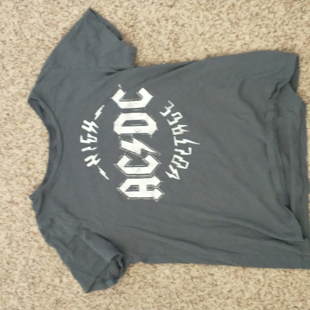 Women's ac dc shirt small